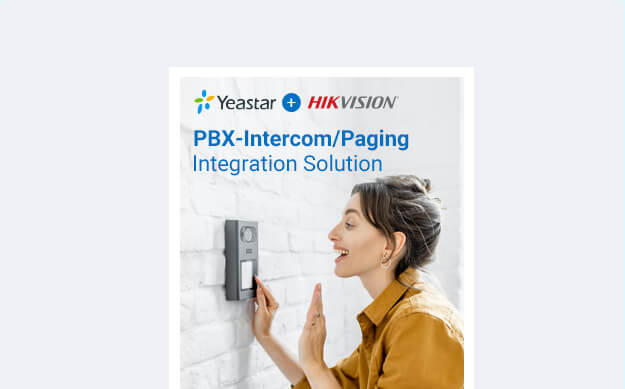 Yeastar-Hikvision Intercom/Paging Integration Solution