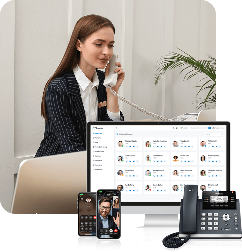 Yeastar hotel phone systems with amazing experience
