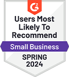 G2 VoIP Badge: Small Business Users Most Likely to Recommended