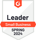 G2 VoIP Badge: Small Business Leader