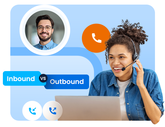 inbound vs outbound call center